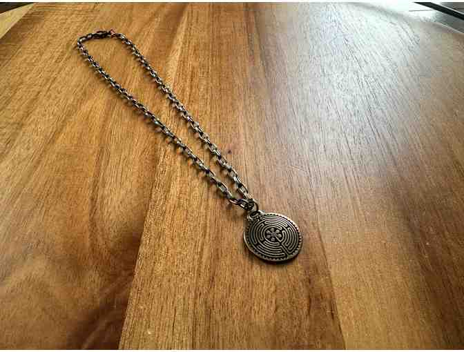 Labyrinth Necklace and Link Chain