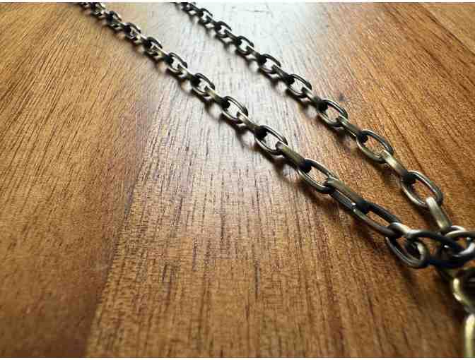 Labyrinth Necklace and Link Chain