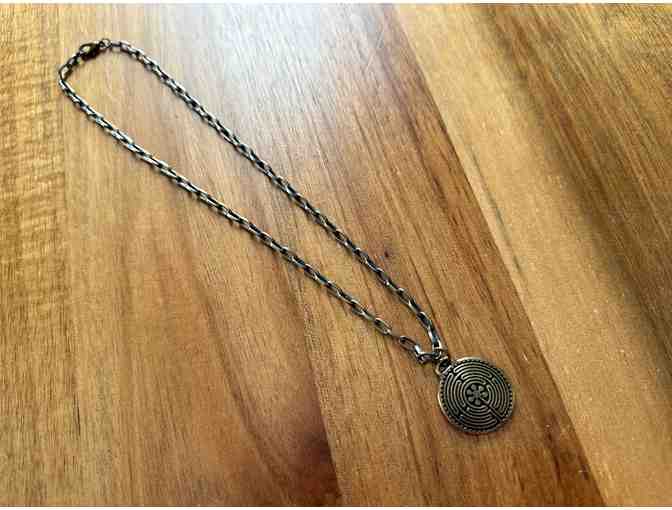 Labyrinth Necklace and Link Chain