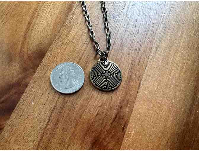 Labyrinth Necklace and Link Chain