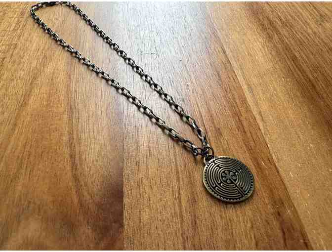 Labyrinth Necklace and Link Chain