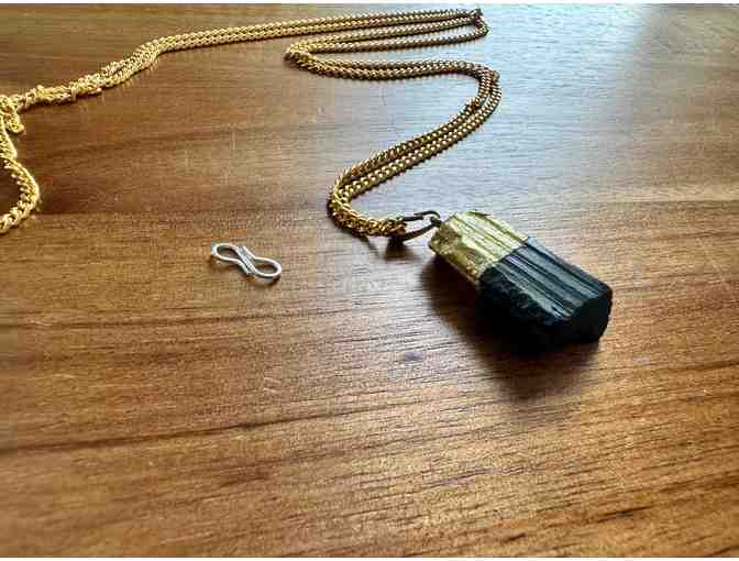 Rough Pendant | Black Tourmaline