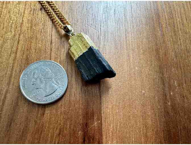Rough Pendant | Black Tourmaline