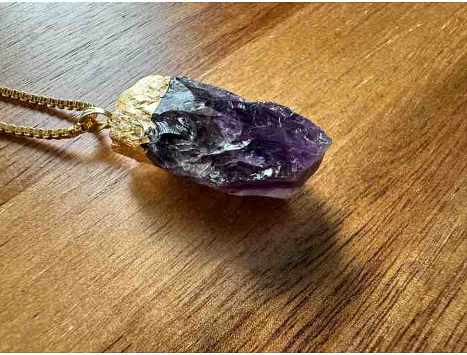 Rough Pendant | Amethyst