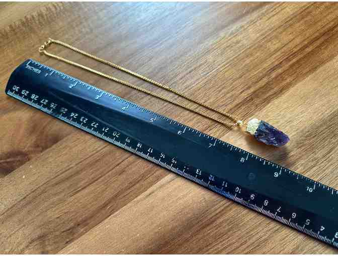 Rough Pendant | Amethyst
