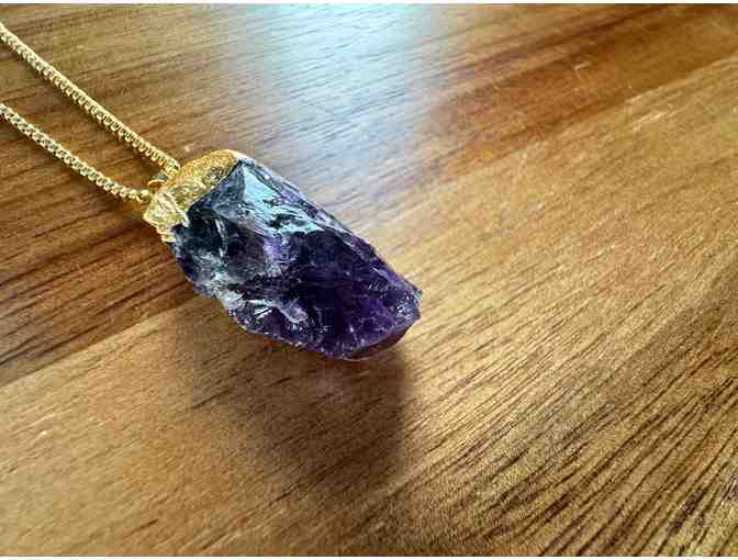 Rough Pendant | Amethyst