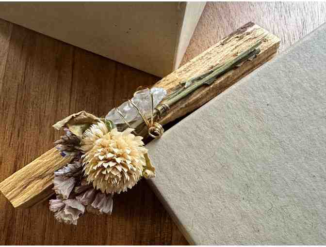 Floral & Crystal Wand