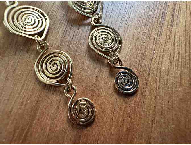 Celebrating 3 Decades | Triple Spiral Earrings