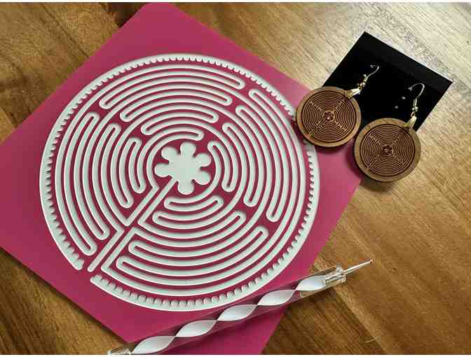 Labyrinth Set for Breast Cancer Awareness