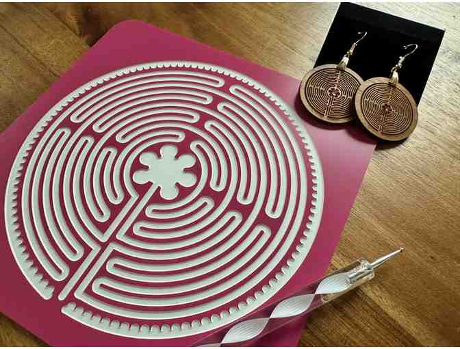 Labyrinth Set for Breast Cancer Awareness