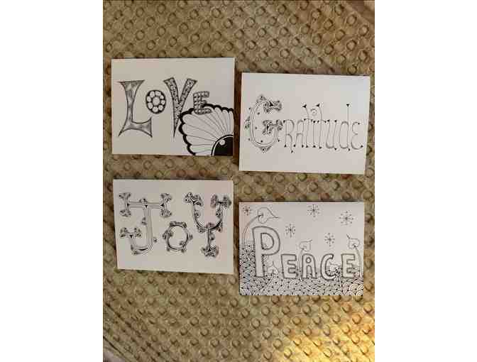 Zentangle Cards WITH Private 2 Hour Session