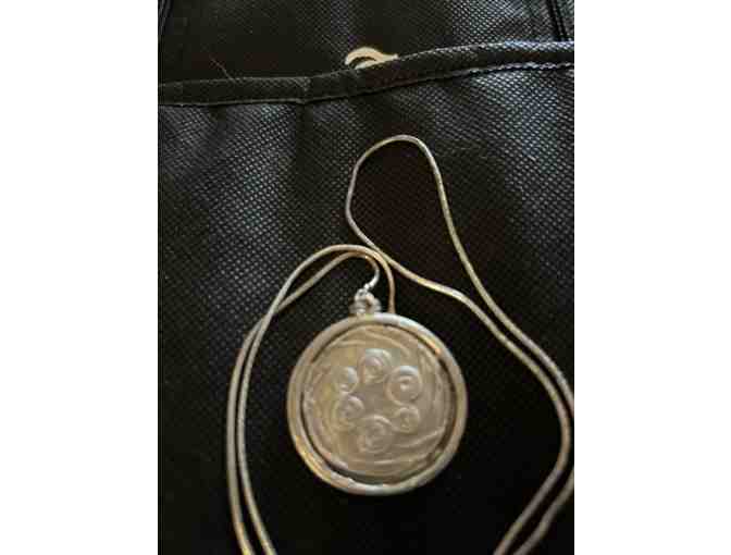 Pewter & Connemara Marble Pendant