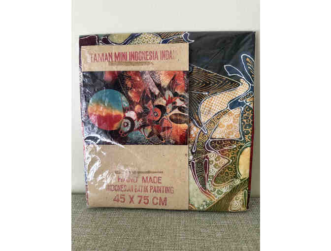 Beautiful Batik Painting - and Color to Spare!