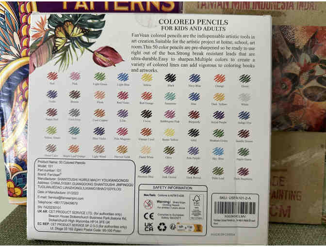 Beautiful Batik Painting - and Color to Spare!