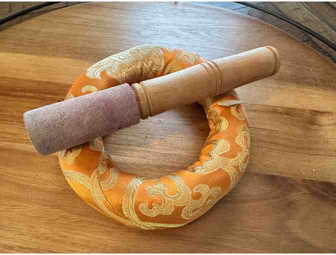 Exceptional Hand-Crafted Tibetan Singing Bowl | 9.5' Diameter