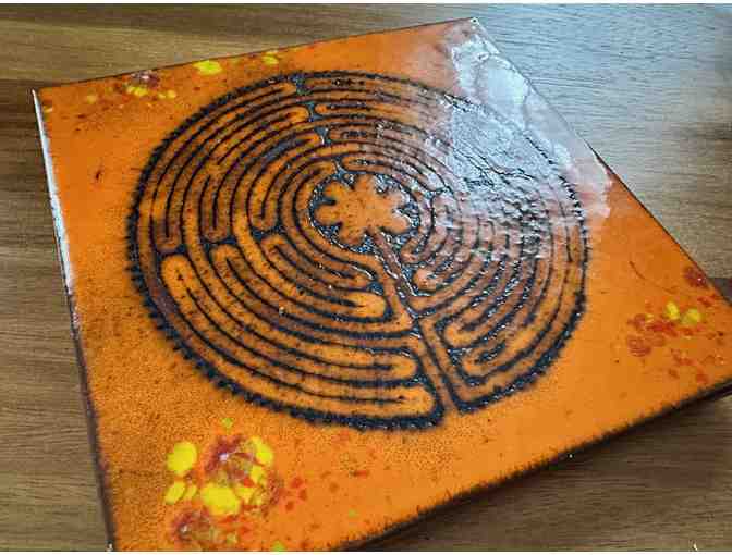Decorative Tile | Chartres Labyrinth