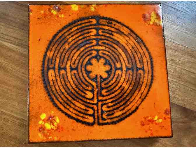 Decorative Tile | Chartres Labyrinth