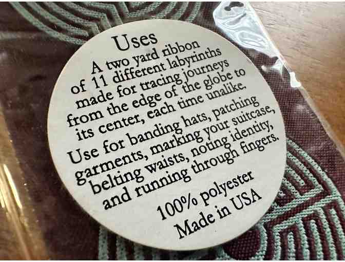 Labyrinth Ribbon | 2 Yards