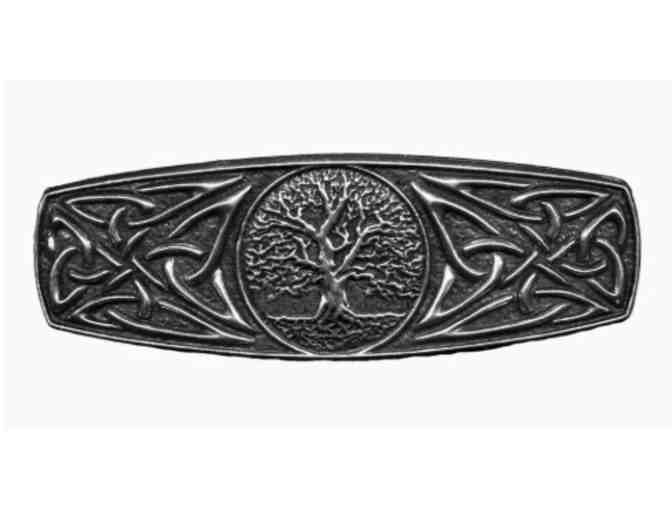 Hand-Cast Barette | Tree or Life