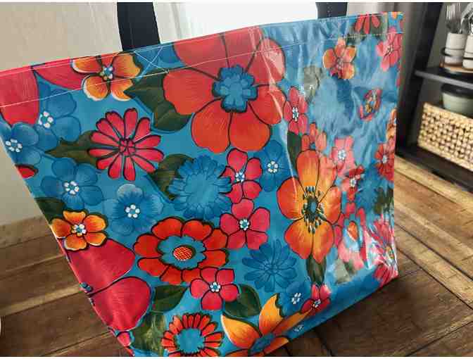 Beautiful & Brilliantly Bright | Oilcloth Tote