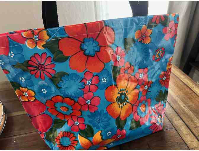 Beautiful & Brilliantly Bright | Oilcloth Tote