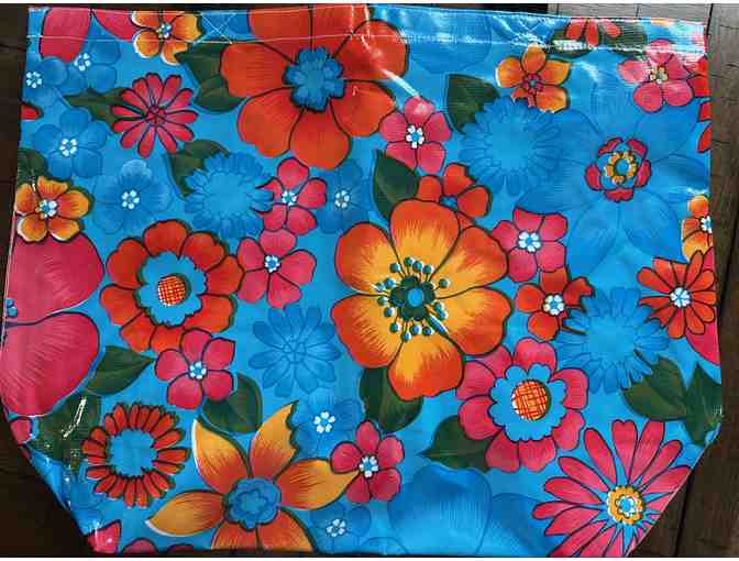 Beautiful & Brilliantly Bright | Oilcloth Tote