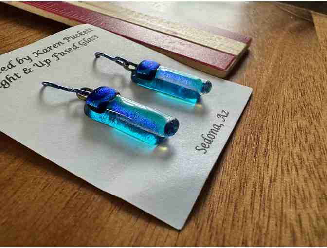 Light & Up Fused Glass | Tranquil Blues