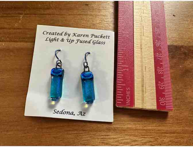 Light & Up Fused Glass | Tranquil Blues