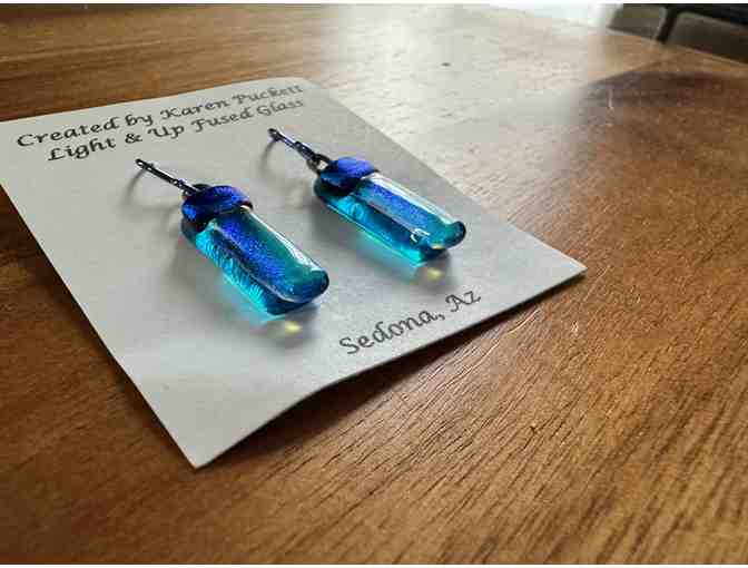 Light & Up Fused Glass | Tranquil Blues