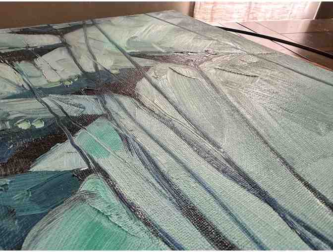 Original Oil Painting | Garden Flowers