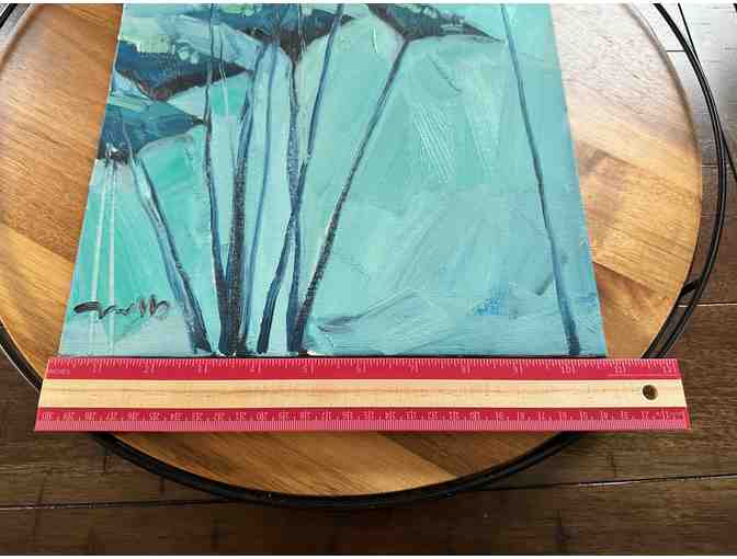 Original Oil Painting | Garden Flowers