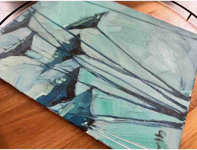 Original Oil Painting | Garden Flowers