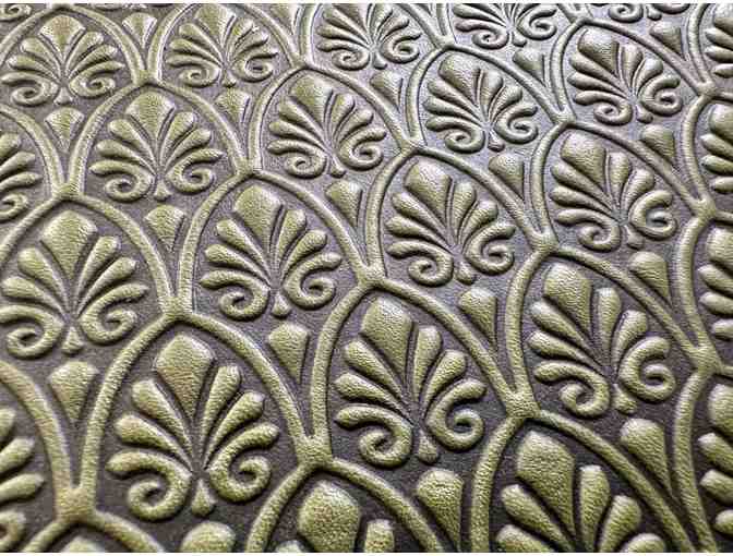 Genuine Luxe Leather Journal Cover (Refillable)| Chartres Labyrinth