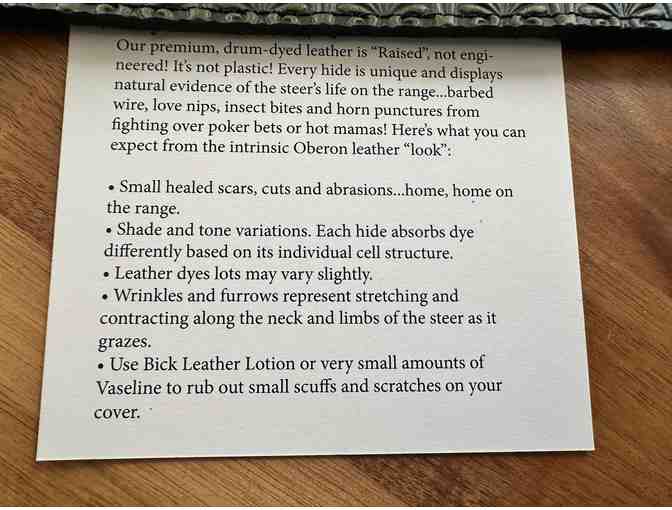 Genuine Luxe Leather Journal Cover (Refillable)| Chartres Labyrinth