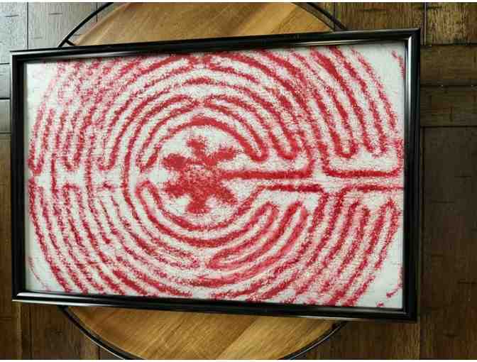 Chartres Rubbing #1 | Artwork by Lars Howlett