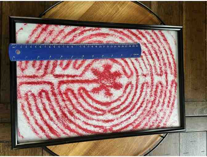 Chartres Rubbing #1 | Artwork by Lars Howlett