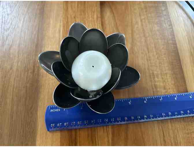 Lotus Candle Holder | Used in Closing Ritual in Chartres, France
