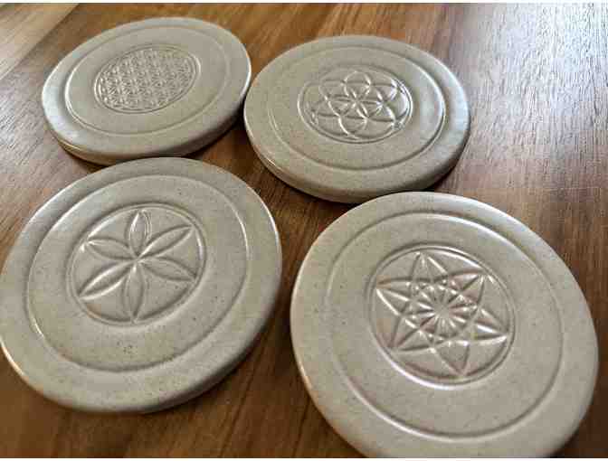 A Sacred Geometry Set | Four Beautiful Coasters
