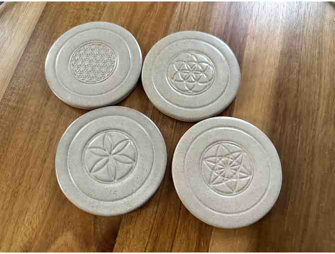 A Sacred Geometry Set | Four Beautiful Coasters