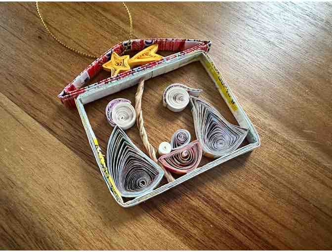 Quilled Nativity | Ornament
