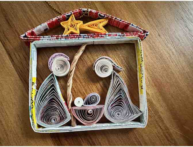 Quilled Nativity | Ornament