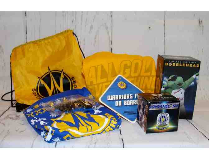 Santa Cruz Warriors Tickets (4) and Fan Pack