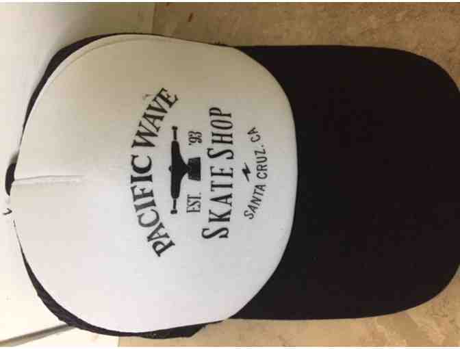 Two hats from Pacific Wave Surf Shop