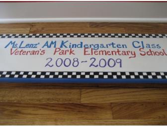 Student-Painted Table from Ms. Lenz's Class