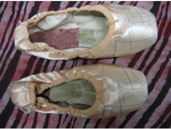 Ballet Shoes - Signed by NYC Ballet Dancer Faye Arthurs