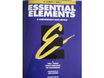 Clarinet and 4 Lessons from Mrs. Gross