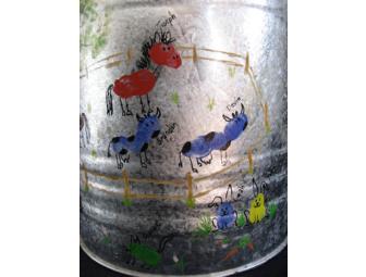 Student-decorated Watering Can from Ms. Gondoly's Class