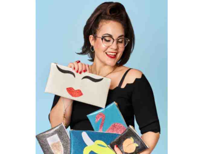 JULIE MOLLO - Pineapple Glitter Clutch