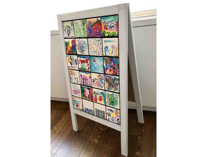 JAYS Class Project - 'Happy Tiles' Chalkboard