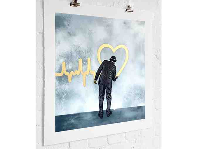 NICK WALKER Print - 'Love Goes On', Gold Edition